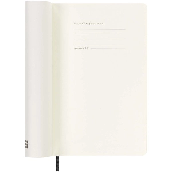 Immagine Blocco note 12 mesi formato L con copertina morbida Moleskine