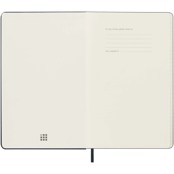 Immagine Agenda verticale 12 mesi formato L con copertina rigida Moleskine