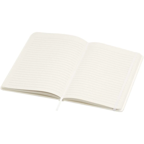 Immagine Blocco note formato A5 a righe in carta riciclata Bass