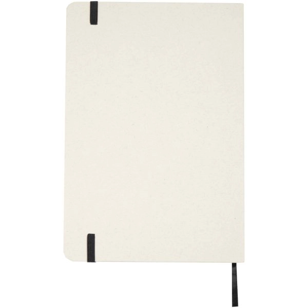 Immagine Blocco note formato A5 a righe in carta riciclata Bass
