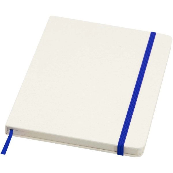 Immagine Blocco note formato A5 a righe in carta riciclata Bass