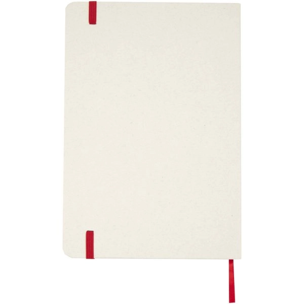 Immagine Blocco note formato A5 a righe in carta riciclata Bass