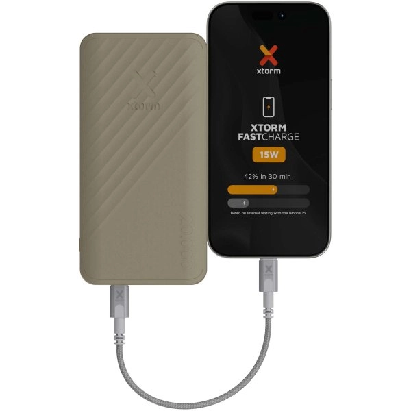 Power bank a ricarica rapida da 20.000 mAh 15 W Xtorm XG220 Go2 