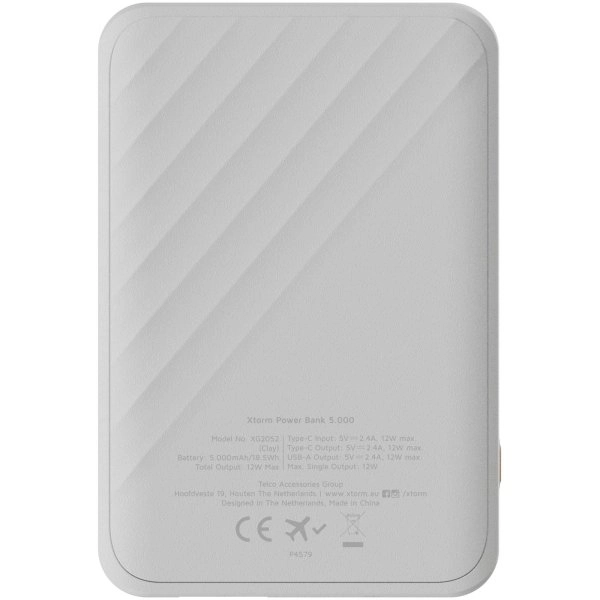 Immagine Power bank a ricarica rapida da 5.000 mAh 12 W Xtorm XG205 Go2 