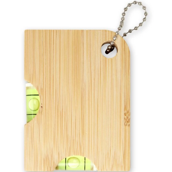 Immagine Apribottiglie in bambù con livella Levo 