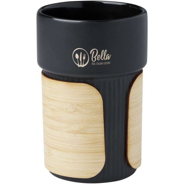 Immagine Bicchiere con custodia in bambù da 340 ml Fika