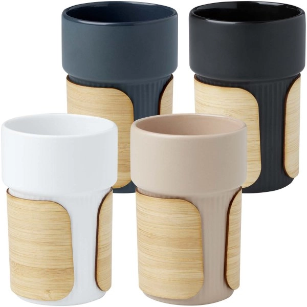 Immagine Bicchiere con custodia in bambù da 340 ml Fika