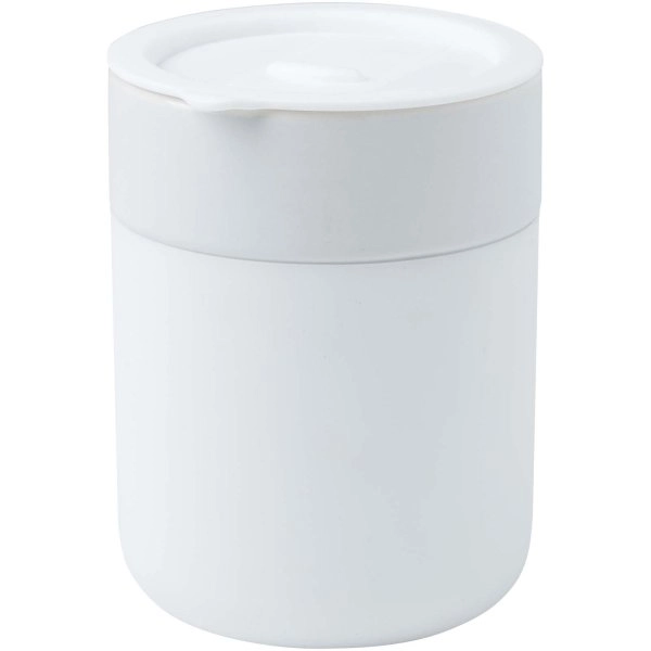 Immagine Bicchiere in ceramica con involucro in silicone e coperchio in plastica da 330 ml Java
