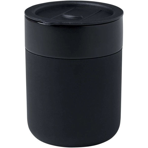 Immagine Bicchiere in ceramica con involucro in silicone e coperchio in plastica da 330 ml Java
