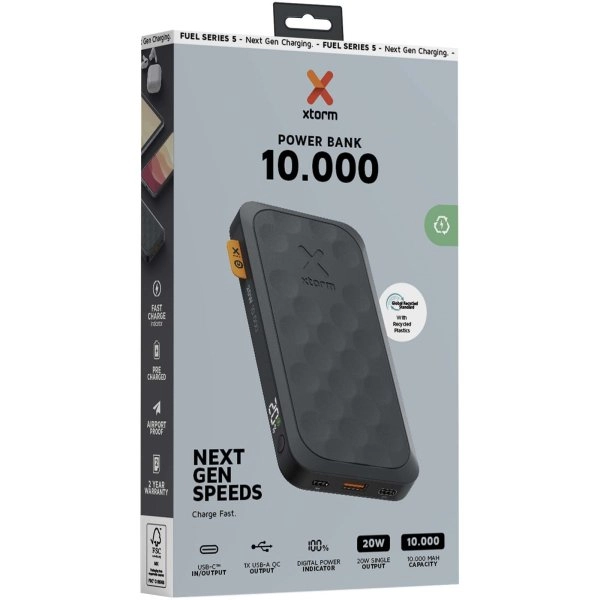 Immagine Power bank da 10.000 mAh 20 W Serie Xtorm FS510 Fuel