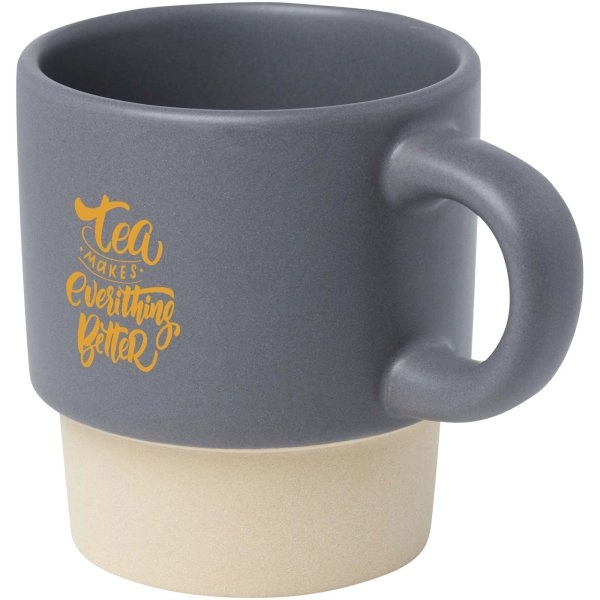 Immagine Tazza per caffè espresso impilabile con fondo in argilla da 130 ml Olympia