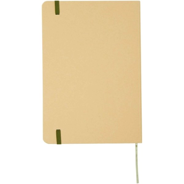 Immagine Blocco note formato A5 con copertina rigida di cartone riciclato Nelida