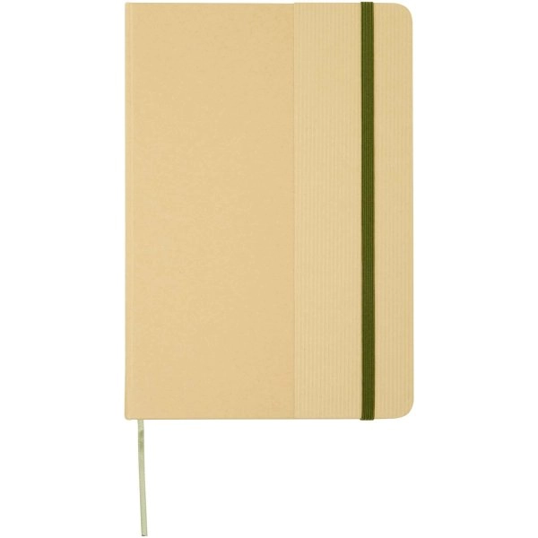 Immagine Blocco note formato A5 con copertina rigida di cartone riciclato Nelida