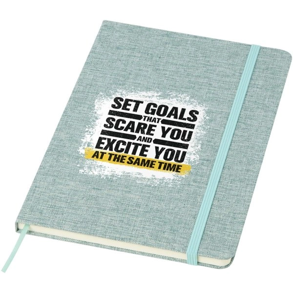 Immagine Blocco note formato A5 in cotone Ramona