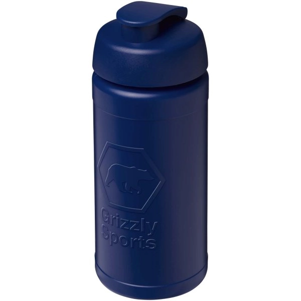 Immagine Borraccia sportiva in materiale riciclato con coperchio a scatto da 500 ml Baseline Rise