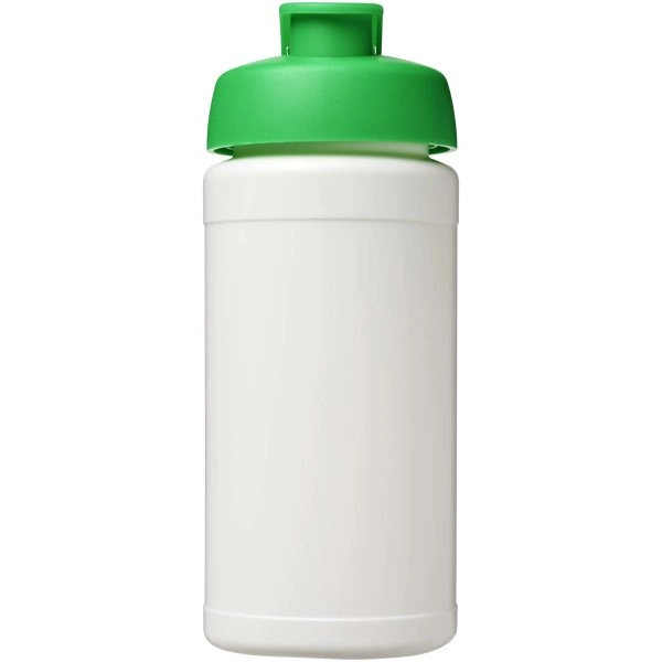 Immagine Borraccia sportiva in materiale riciclato con coperchio a scatto da 500 ml Baseline Rise