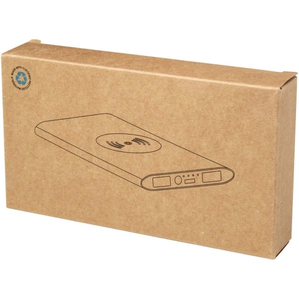 Immagine Power bank wireless da 8000 mAh Type C in alluminio riciclato Juice