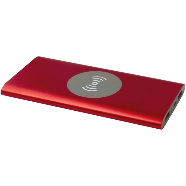Power bank wireless da 8000 mAh Type C in alluminio riciclato Juice