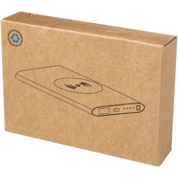 Immagine Power bank wireless da 4000 mAh Type C in alluminio riciclato Juice 