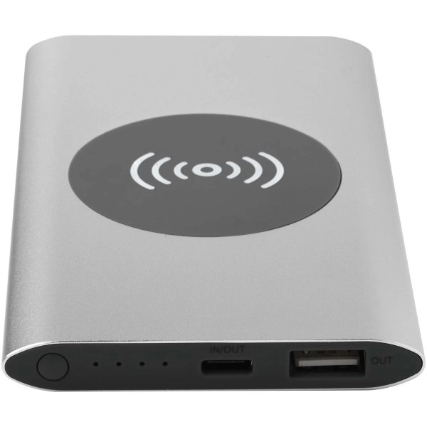 Immagine Power bank wireless da 4000 mAh Type C in alluminio riciclato Juice 
