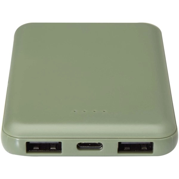 Immagine Power bank da 5000 mAh di Tipo C in plastica riciclata Asama