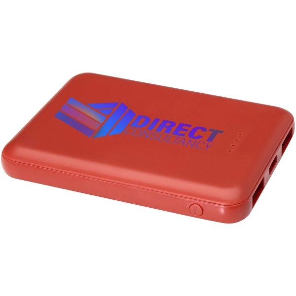 Immagine Power bank da 5000 mAh di Tipo C in plastica riciclata Asama