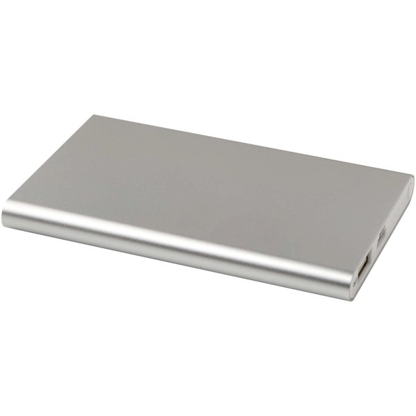 Immagine Power bank in alluminio riciclato da 4000 mAh tipo C Pep 