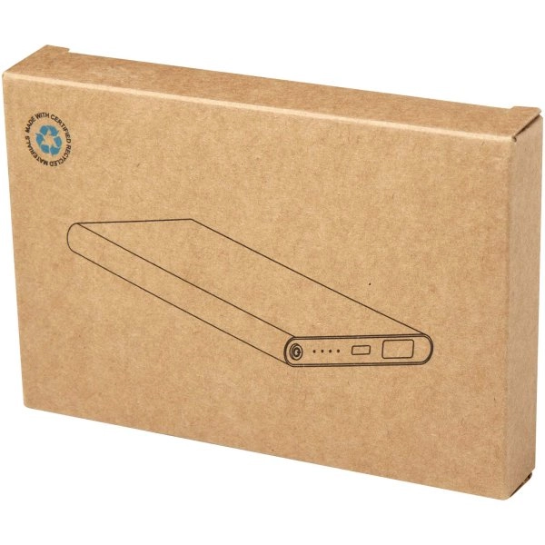 Immagine Power bank in alluminio riciclato da 4000 mAh tipo C Pep 