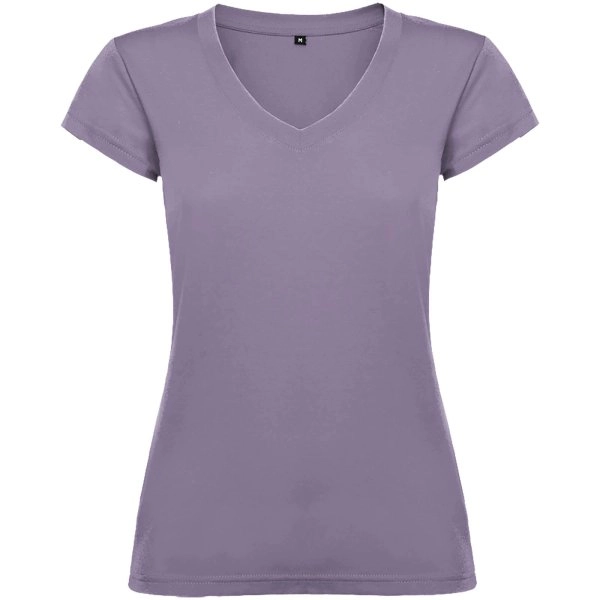 Immagine T-shirt a maniche corte con scollo a V da donna Victoria