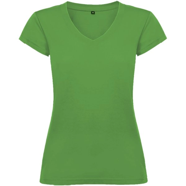 Immagine T-shirt a maniche corte con scollo a V da donna Victoria