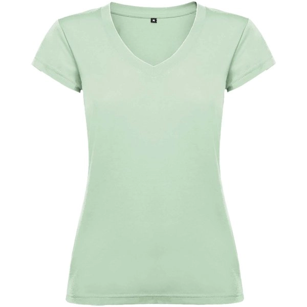 Immagine T-shirt a maniche corte con scollo a V da donna Victoria