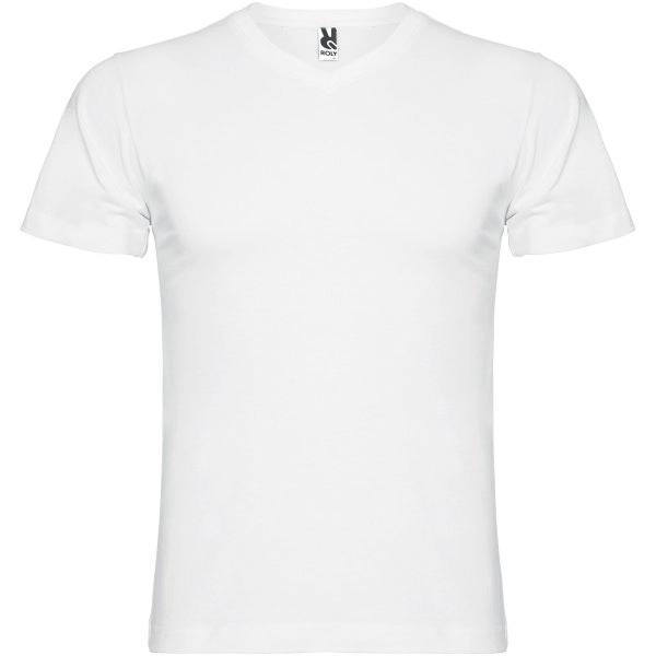 Immagine T-shirt a maniche corte con scollo a V da uomo Samoyedo