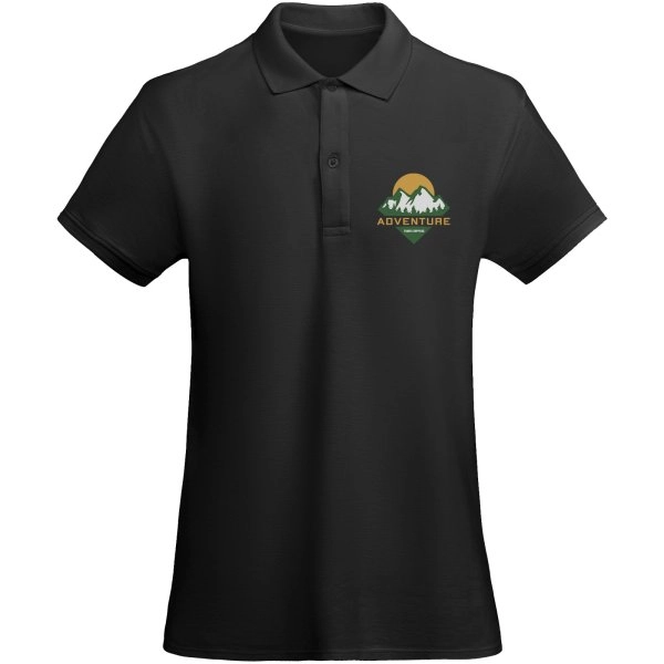 Immagine Polo a maniche corte in cotone biologico da donna Prince