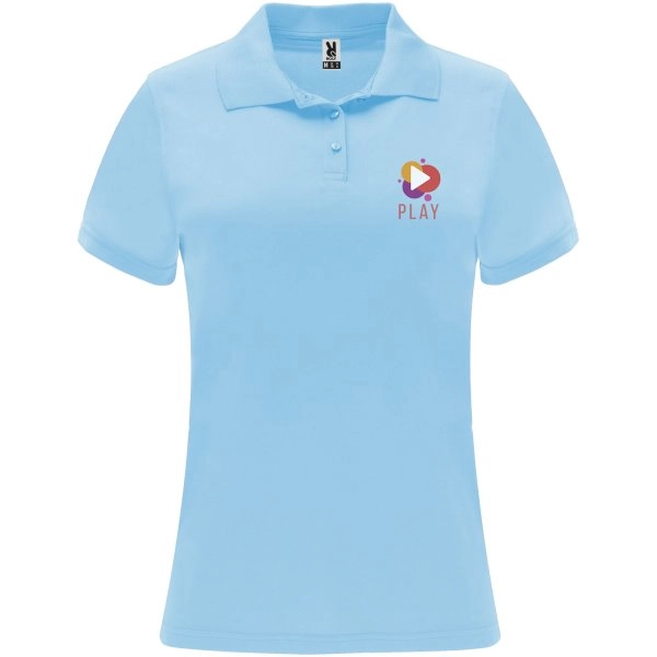 Immagine Polo sportiva a maniche corte da donna Monzha
