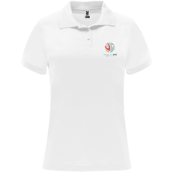 Immagine Polo sportiva a maniche corte da donna Monzha