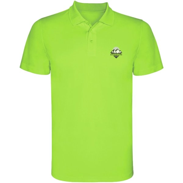 Immagine Polo sportiva a maniche corte da bambino Monzha