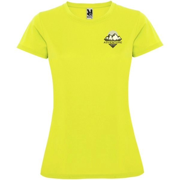 Immagine T-shirt sportiva a maniche corte da donna Montecarlo