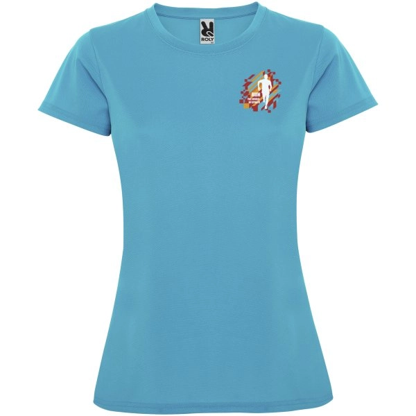 Immagine T-shirt sportiva a maniche corte da donna Montecarlo