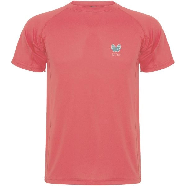 Immagine T-shirt sportiva a maniche corte da bambino Montecarlo