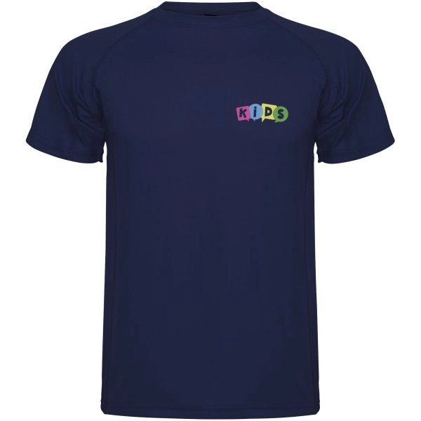 Immagine T-shirt sportiva a maniche corte da bambino Montecarlo