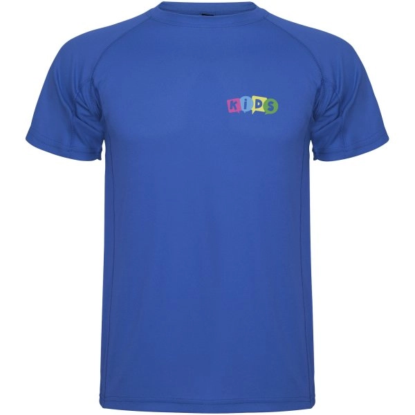 Immagine T-shirt sportiva a maniche corte da bambino Montecarlo