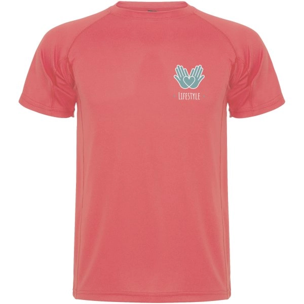 Immagine T-shirt sportiva da uomo a maniche corte Montecarlo