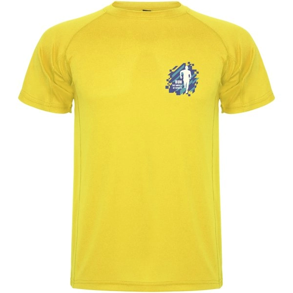 Immagine T-shirt sportiva da uomo a maniche corte Montecarlo