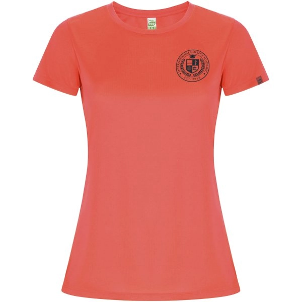 Immagine T-shirt sportiva a maniche corte da donna Imola