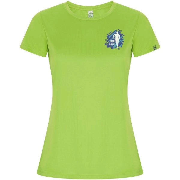 Immagine T-shirt sportiva a maniche corte da donna Imola