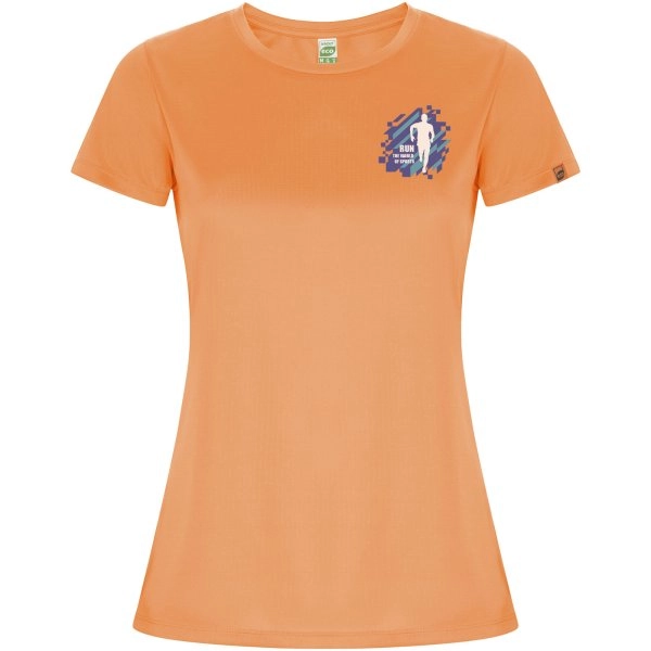 Immagine T-shirt sportiva a maniche corte da donna Imola