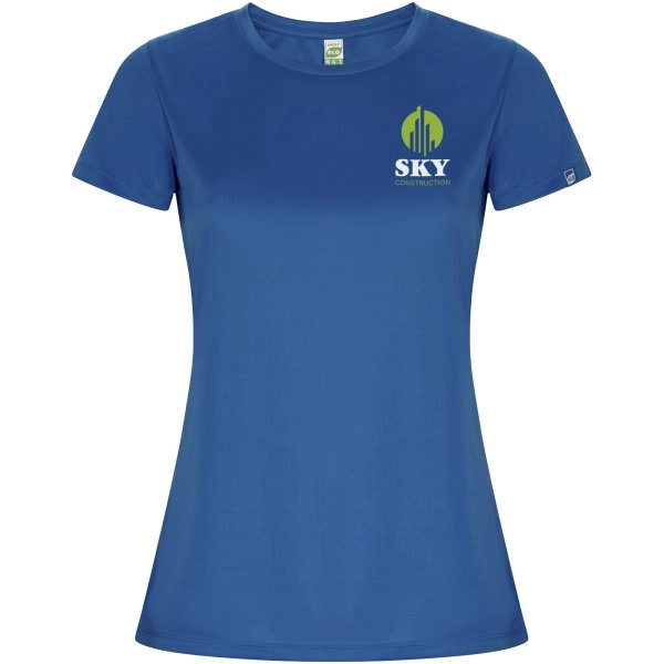 Immagine T-shirt sportiva a maniche corte da donna Imola