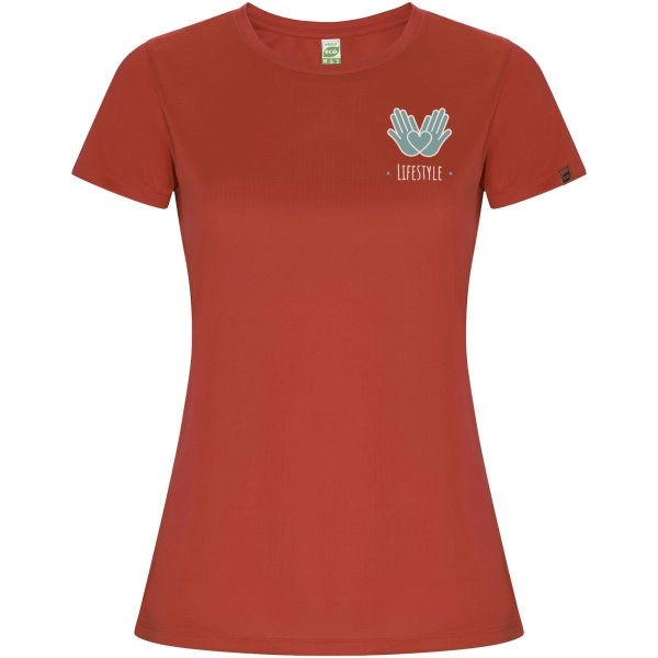 Immagine T-shirt sportiva a maniche corte da donna Imola