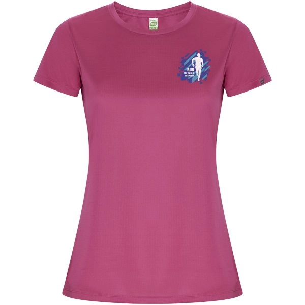 Immagine T-shirt sportiva a maniche corte da donna Imola