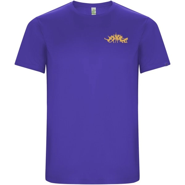Immagine T-shirt sportiva a maniche corte da bambino Imola